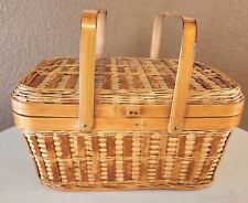 Picnic basket woven for sale  Albuquerque