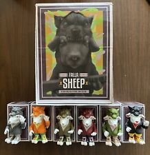 Lote de 6 bonecos Pearl Jam Falls Sheep do artista Ron English com caixa de exibição comprar usado  Enviando para Brazil