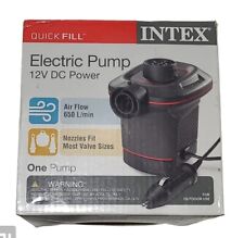  Bomba de aire eléctrica de CC de llenado rápido Intex 12 V enchufe para automóvil inflador de flujo de aire máximo  segunda mano  Embacar hacia Argentina