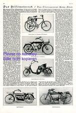 Hilfsmotorrad 1922 bericht gebraucht kaufen  Waldburg