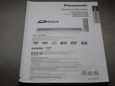 Panasonic manual guide for sale  NORWICH
