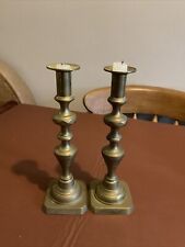 Brass candle holders for sale  Shipping to Ireland