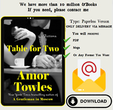 Mesa para dois: ficções por Amor Towles comprar usado  Enviando para Brazil
