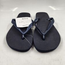 Sandália Havaianas Top Flip Flop Masculina 5.5 Azul Marinho Texturizado Alça de Borracha Slip On comprar usado  Enviando para Brazil