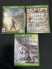 JOGOS USADOS XBOX ONE-GTA V, Assassins Creed Odyssey, Star Wars Jedi Fallen Order comprar usado  Enviando para Brazil