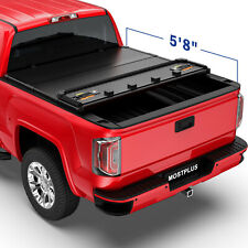 5.8FT 4 Fold Hard Truck Bed Tonneau Cover For 2019-2022 Silverado Sierra 1500, used for sale  Perth Amboy