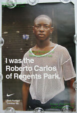 Pôster NITF Nike Park Football London 99 ☆ Roberto Carlos of Regents Park Soccer comprar usado  Enviando para Brazil