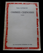 Ombres chinoises paule d'occasion  Paris V