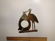 Brass stork standing for sale  Kaufman