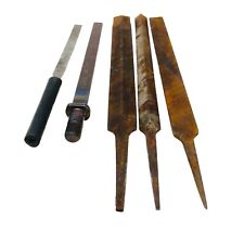 5 piezas Juego de herramientas de lima triangular y plana surtidas de colección Equipo de taller segunda mano  Embacar hacia Argentina