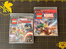 Lote de 2 Pacotes de Jogos LEGO PS3 Marvel Avengers Super Heroes *Provavelmente Usado, usado comprar usado  Enviando para Brazil