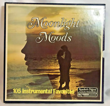 Moonlight Moods 1976 Vintage Readers Digest Box Set LPs de Vinil 105 Músicas - 8 LPs! comprar usado  Enviando para Brazil