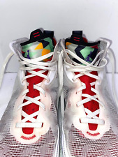 Tênis Nike Air Jordan 37 XXXVII "Hare" branco vermelho branco masculino tamanho 12 comprar usado  Enviando para Brazil