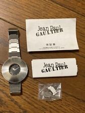Reloj de pulsera Jean Paul Gaultier plateado tipo OVNI no probado, usado segunda mano  Embacar hacia Mexico
