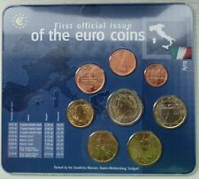 Italien kursmünzensatz 2002 gebraucht kaufen  Dahn