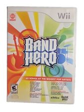 Band Hero Nintendo Wii 2009 95947101US manual/estado perfeito, usado comprar usado  Enviando para Brazil