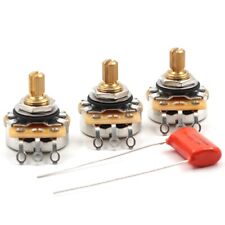 (3) CTS 250K Eixo Curto Split potenciômetros + Capacitor Orange Drop 047uf/400v comprar usado  Enviando para Brazil