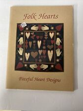 Folk hearts pieceful for sale  Centreville