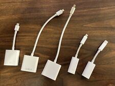 Adaptadores Apple: Thunderbolt 2 GigabitEth, 2x MiniDisplay-VGA, 1x MiniDisplay-DVI segunda mano  Embacar hacia Argentina
