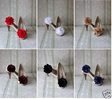 Flower shoe clips for sale  BARKING