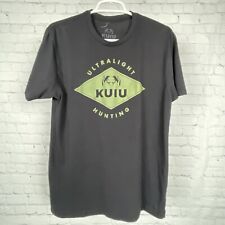 Usado, Camiseta gráfica ultraligera de caza KUIU para hombre grande negra pesca al aire libre segunda mano  Embacar hacia Argentina