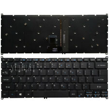 Nuevo teclado para Acer aspire R14 R5-471T R5-431T R7-372T NEGRO (retroiluminado) segunda mano  Embacar hacia Argentina