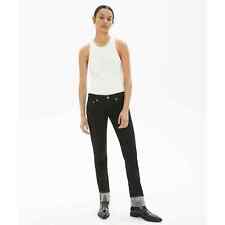 HELMUT LANG Black Cotton Femme Lo Cigarette Jeans Size 30 Unisex for sale  Shipping to South Africa