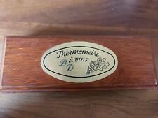 Thermomètre vin boite d'occasion  Saint-Affrique