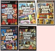 Juego de historias de Grand Theft Auto 3 Vice City Vice City San Andreas Liberty City PS2  segunda mano  Embacar hacia Mexico