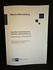 Ihk weiterbildung rahmenplan gebraucht kaufen  Stade