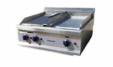 B- Grade Light scratches Infernus Gas Lava Rock Broiler/Griddle - 50-50 , used for sale  Shipping to Ireland