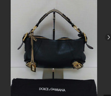 Bolsa de ombro Dolce & Gabbana extremamente bonita Pebble preta comprar usado  Enviando para Brazil