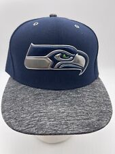 New Era Seattle Seahawks 59 Fifty Fitted Hat wool Blue Metallic brim 7 1/2  till salu  Toimitus osoitteeseen Sweden