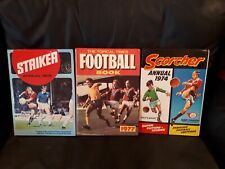 Vintage football annuals for sale  COLNE