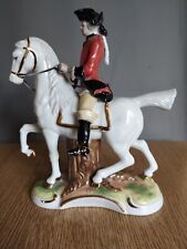 Soldier horseback porcelain for sale  WAKEFIELD
