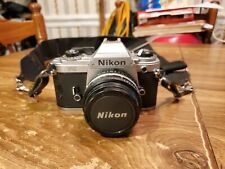 Filme SLR analógico Nikon FG Chrome 35mm para peças que não funcionam, usado comprar usado  Enviando para Brazil