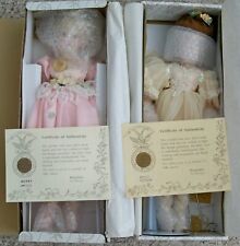 Lot 2 NEW Porcelain Ballerina Dolls Kingstate Prestige Collection Original Boxes for sale  Shipping to South Africa
