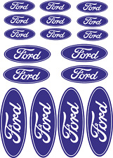 Ford oval decals for sale  SAFFRON WALDEN