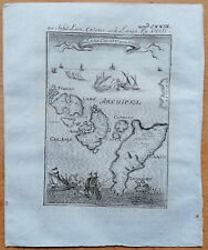 Ilhas Calamo Lango Grécia - Impressão original por Mallet - 1718 comprar usado  Enviando para Brazil