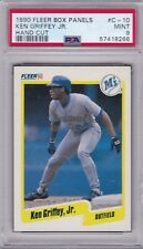 1990 Fleer Box Painéis #C10 KEN GRIFFEY JR. PSA 9 MINT fundo RARE!  MARINERS , usado comprar usado  Enviando para Brazil