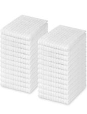 Toalhas de limpeza têxteis macias 100% algodão esfregão barra 16x19 polegadas para cozinha pacote com 24 comprar usado  Enviando para Brazil