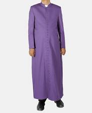 New Roman Style Purple Cassock for Bishops Men with Expedited Shipping Services, used for sale  Shipping to South Africa