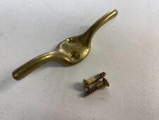 Used, SOLID BRASS CLEAT HOOK 3" 75mm Roman Blind FIGURE 8 CORD TIE VINTAGE NOS for sale  Shipping to South Africa