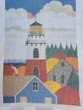 Art needlepoint lighthouse for sale  Piscataway