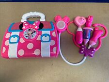 Disney Minnie Mouse 5 piezas juguete médico kit estuche juego herramientas médicas, usado segunda mano  Embacar hacia Argentina