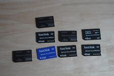 Lot of PSP Memory Cards - 8 memory stick for pro duo Sony cameras, Sony PSP 60A for sale  Shipping to South Africa