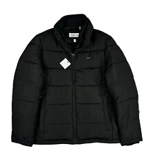 Juego de chaqueta tampón Calvin Klein para hombre con cremallera completa negra M segunda mano  Embacar hacia Argentina