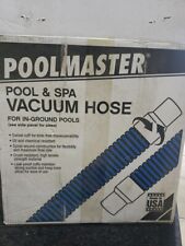 Used, 1-1/2" by 50-Feet POOLMASTER Heavy Duty In-Ground Pool Vacuum Hose w Swivel Cuff for sale  Shipping to South Africa