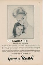 1961 Germaine Monteil Bio Miracle Make Up Ad Make-up Cosmetics Biotene Beauty for sale  Shipping to South Africa