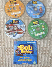 large bundle of 5 childrens bob the builder DVD’s Disks Only No Cases, used for sale  CORWEN